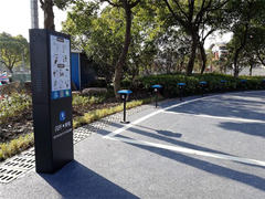 室外充电效果图