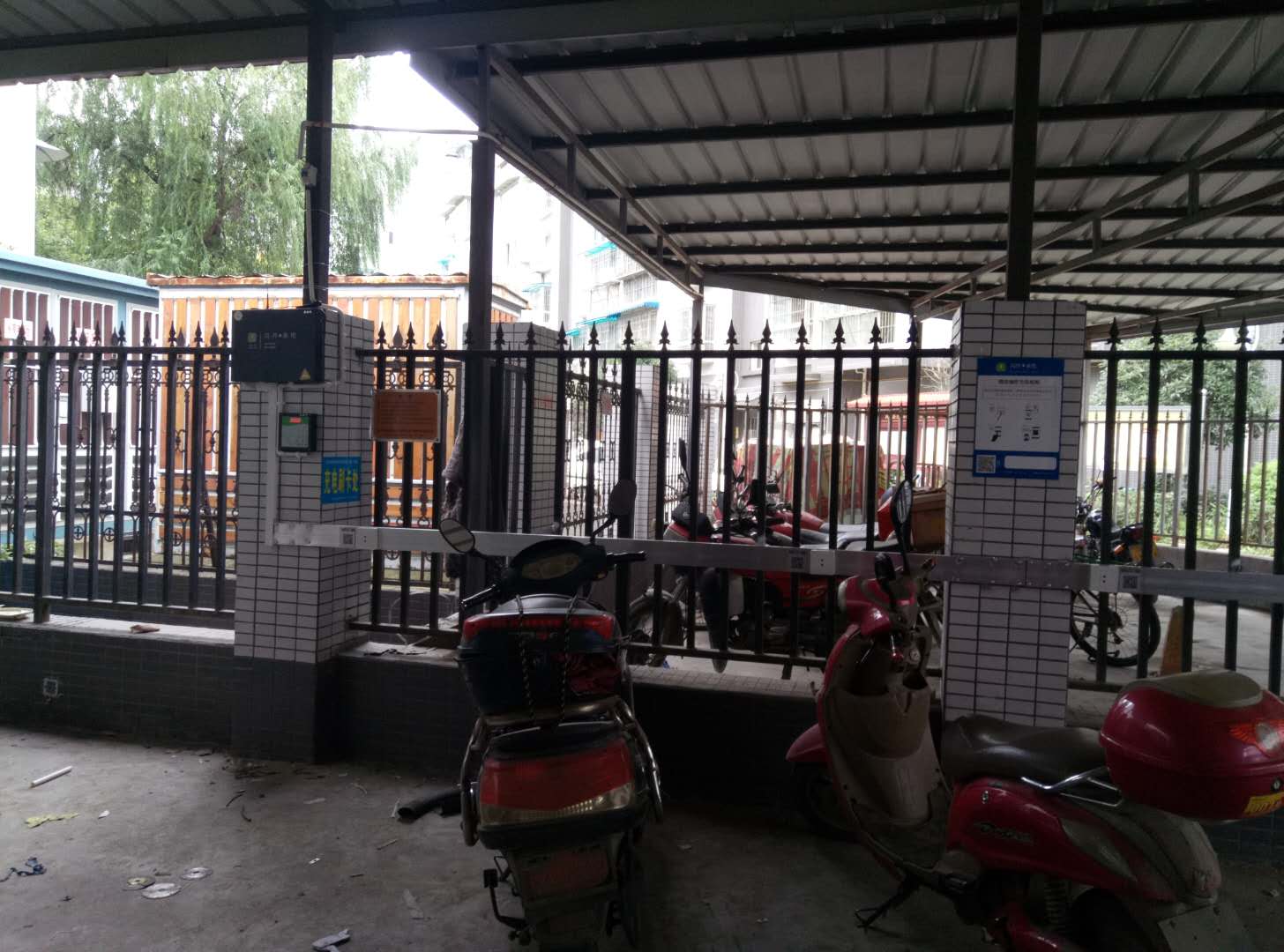 郫都区古城便民充电站效果图