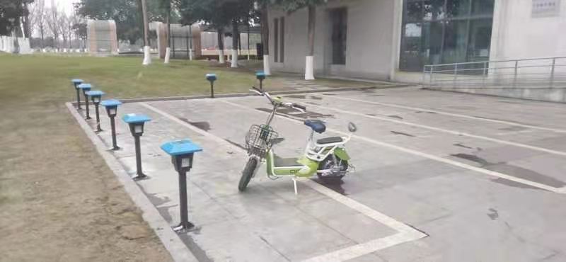 承建电子科技大学智能共享充电桩效果图