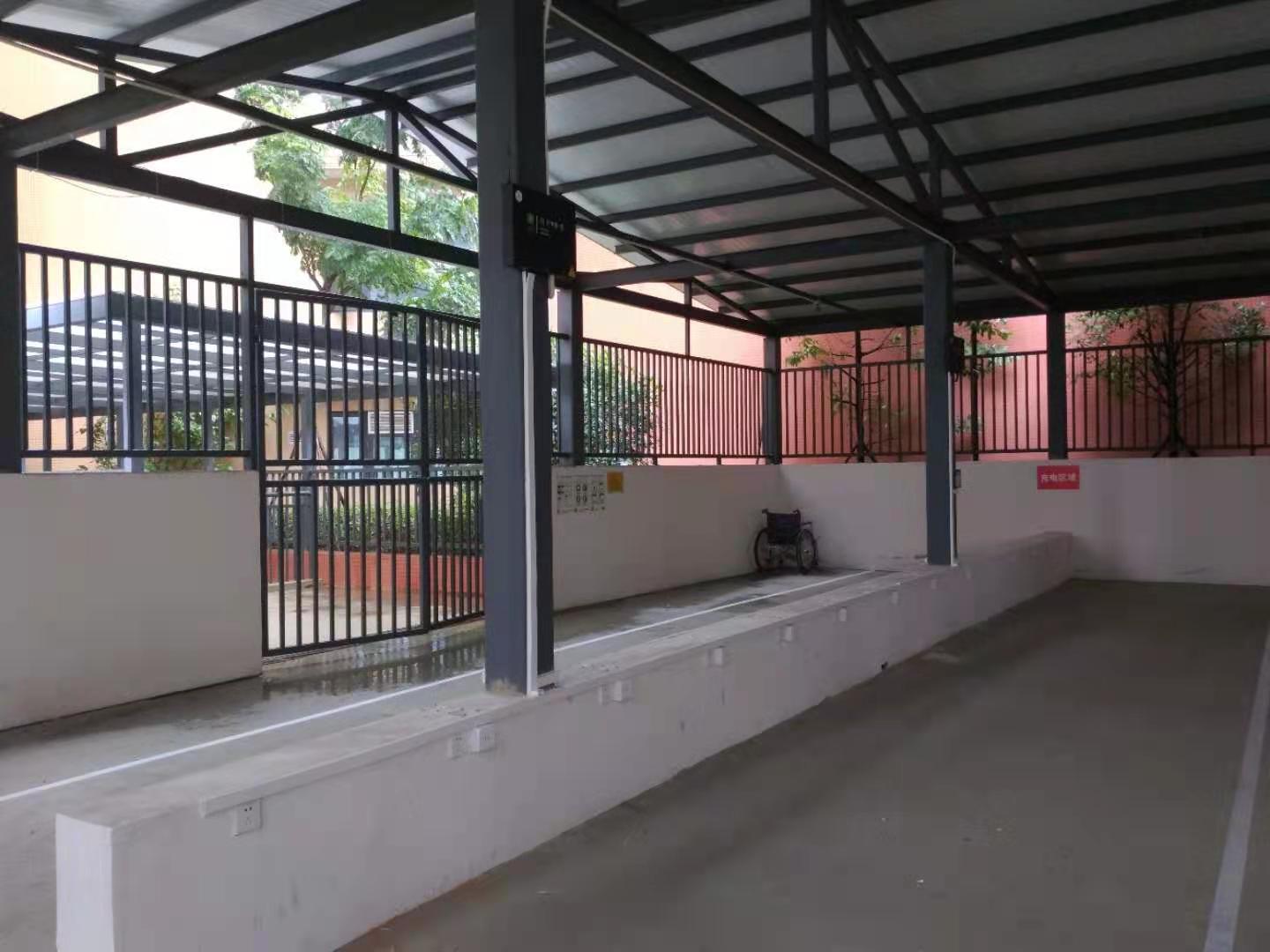 承建成都粮食物流安置小区共享充电效果图